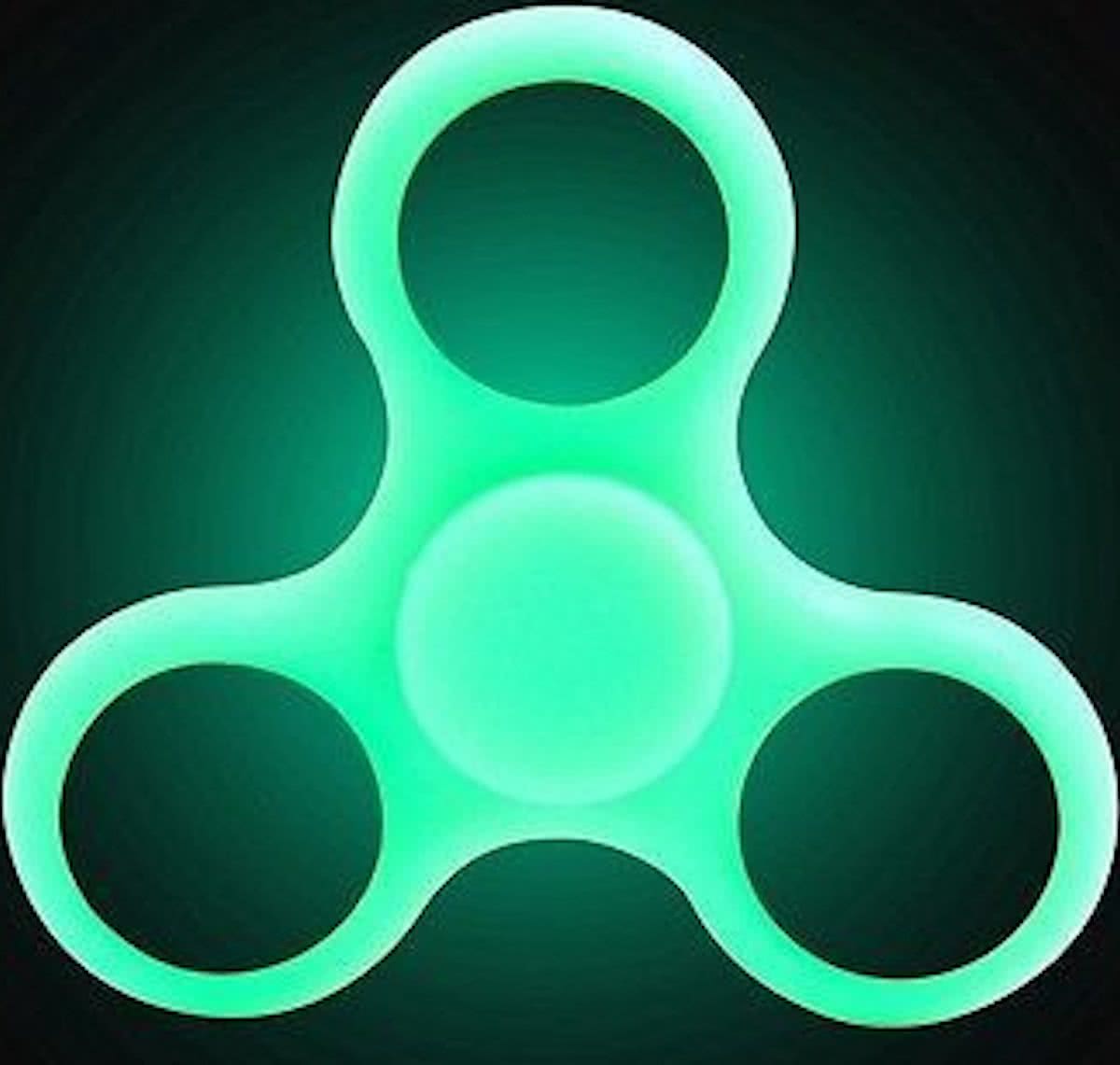 Glow in the dark Fidget Spinner | Hand Spinner | Anti Stress Spinner | Spinners | Rage 2017 | -  Glow in the Dark